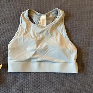 Grey fabletics sports bra activewear